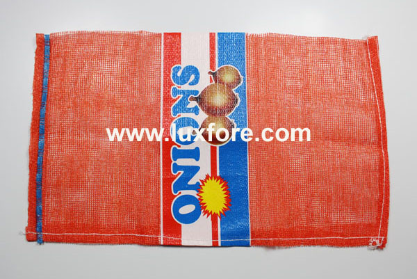 Mesh Onion Bag with Label Brand